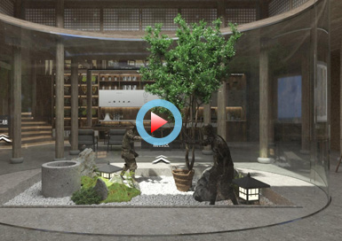 中醫(yī)藥膳館設計全景案例